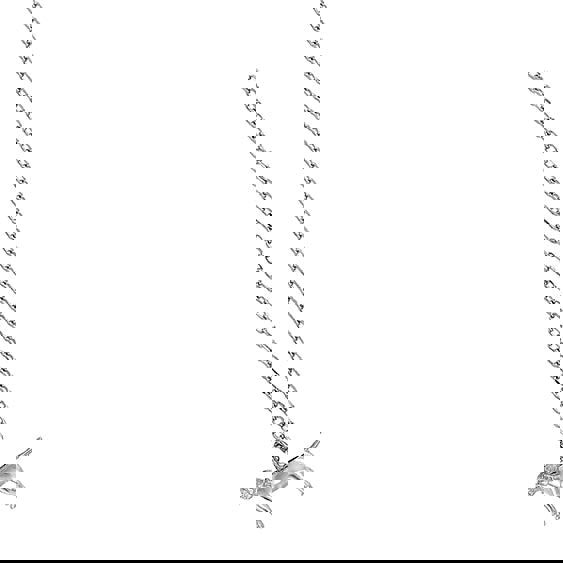 Border Terrier Silver Necklace - Personalised - MYLEE London