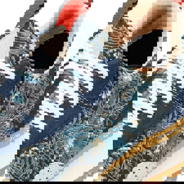 Flower Mountain New Asuka Blue Trainers
