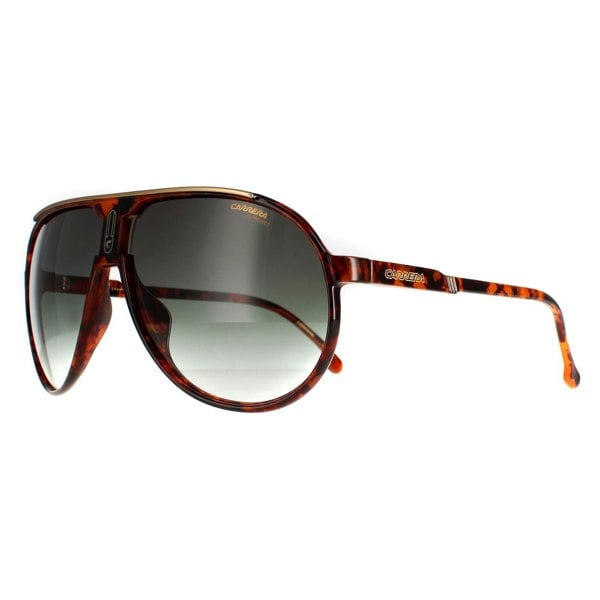 Carrera Sunglasses CHAMPION65/N 0UC 9K Red Havana Green Gradient