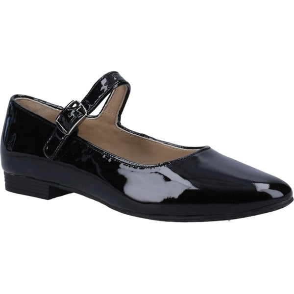 Hush Puppies Melissa Strap Leather Women's Shoes in Patent