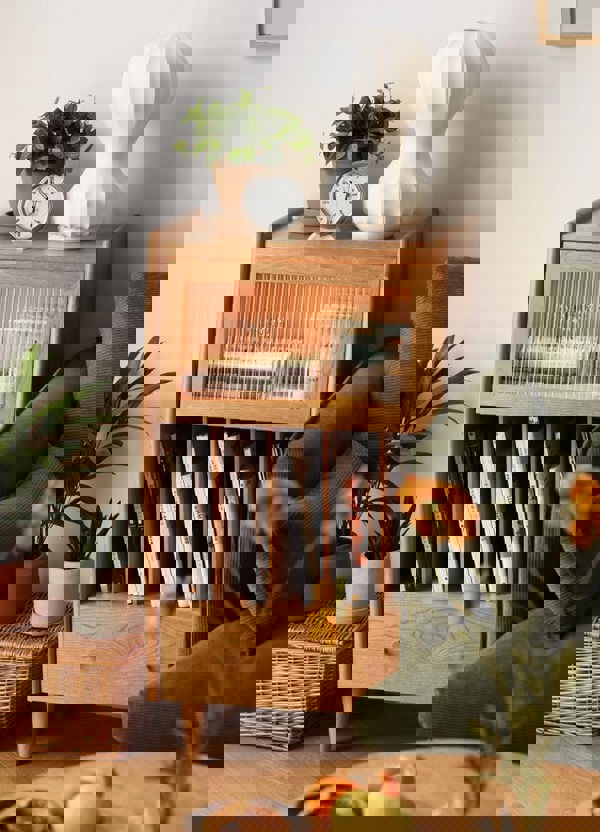 Dorilla Bedside Table, Oak, Side Table-Weilai Concept-Weilai Concept