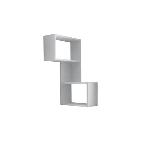 Decortie Part 3-Tier Wall Mounted Corner Shelf Modern Organizer Ancient 82cm