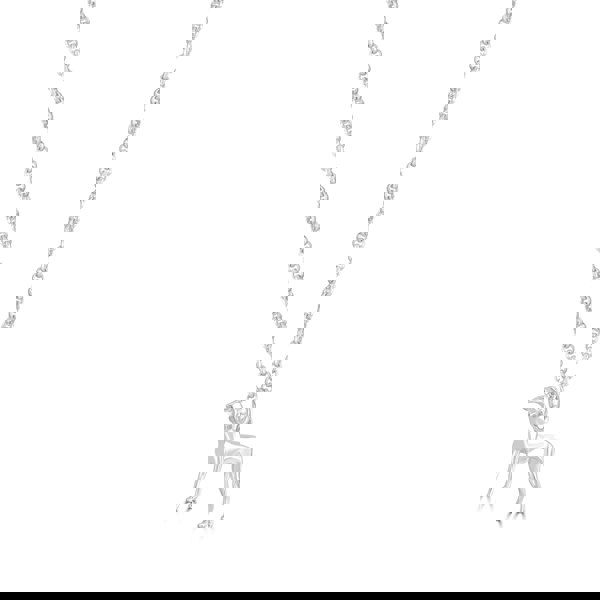 Mylee London Greyhound Silver Necklace - Personalised