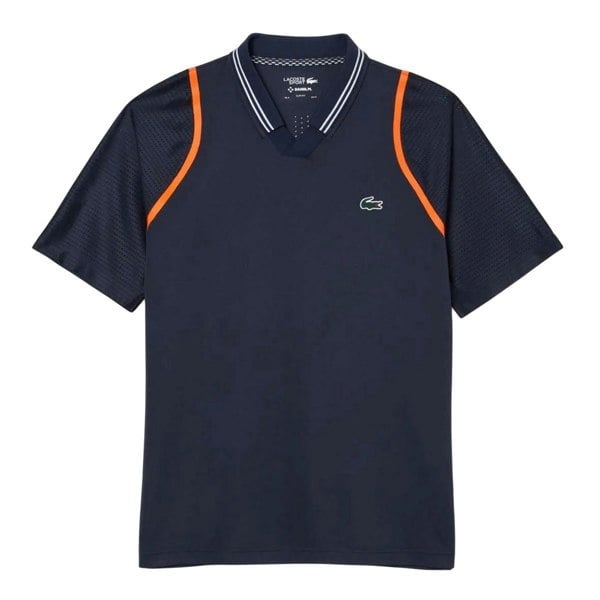 Lacoste Mens Daniil Medvedev Tennis Polo Shirt - Blue