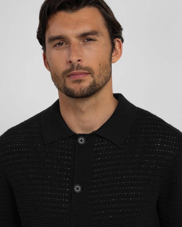 Steel & Jelly Chester - Chunky Knit Button Up Cardigan