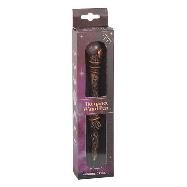Serano Romance Rose Quartz Crystal Wand Pen