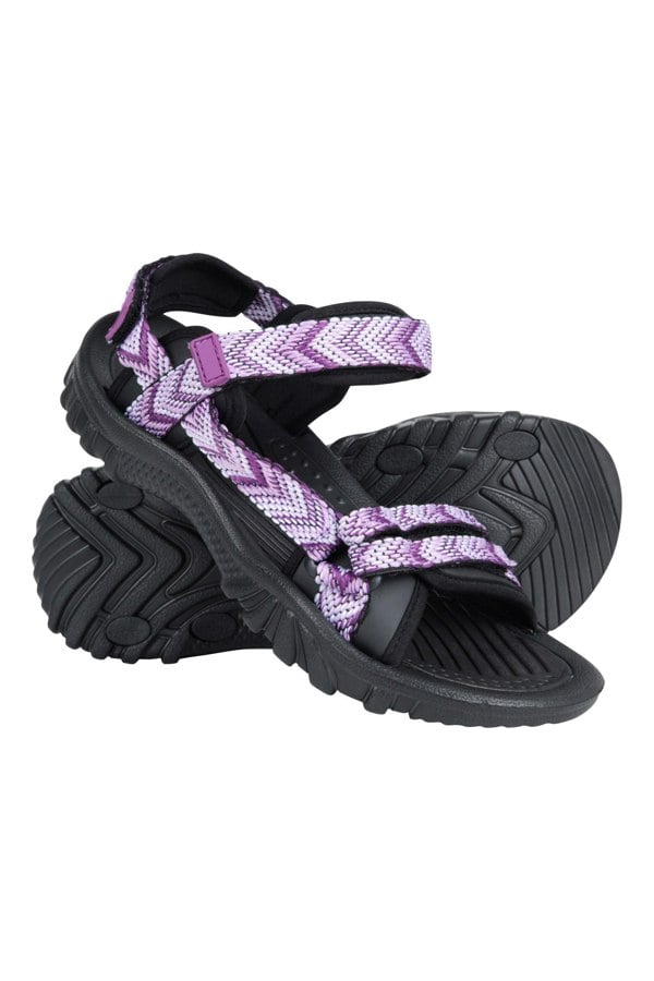 Mountain Warehouse Women's Cyprus Chevron Sandals - Purple