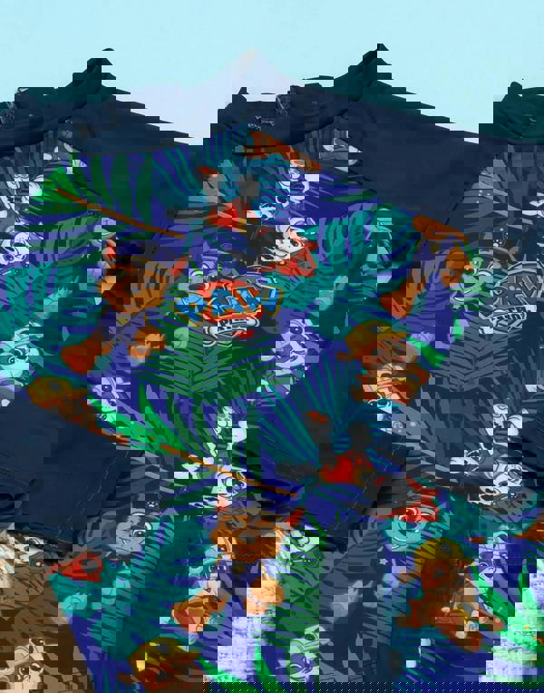 Paw Patrol Boys Blue Chase, Rubble & Marshall Placement Print 2 Piece Swim Set