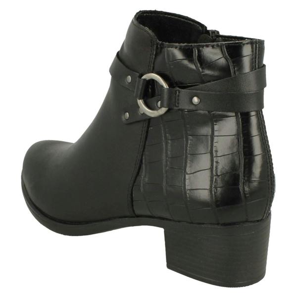Remonte Ladies Remonte Ring Detailed Heeled Ankle Boot R5181