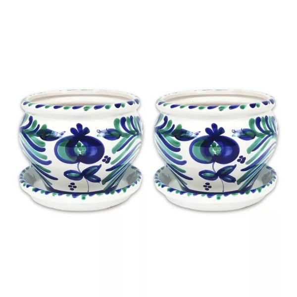 Verano-Ceramics-Granada-Bola-PLant-Pots-with-Drainage-Plates (1)