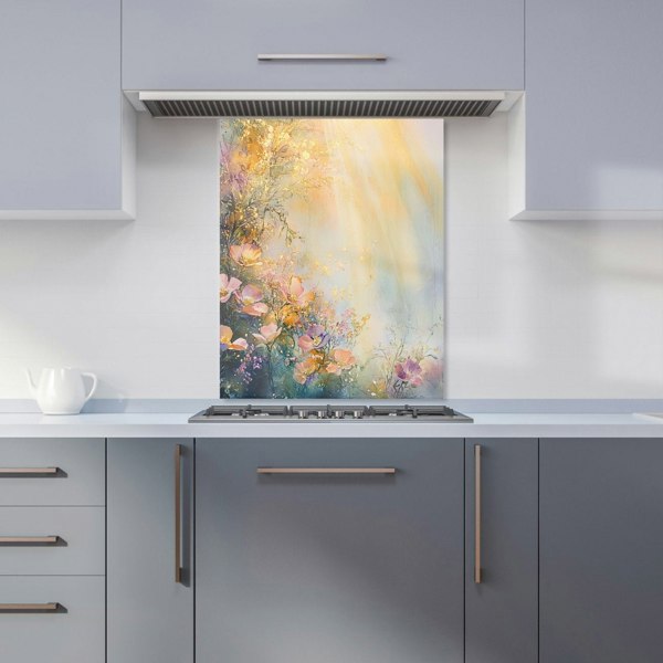 Warren Reed Spring Meadow Glass Kitchen Splashback - 00007