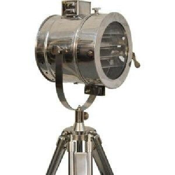 Wyld Haus Modena Chrome Tripod Spotlight Floor Lamp