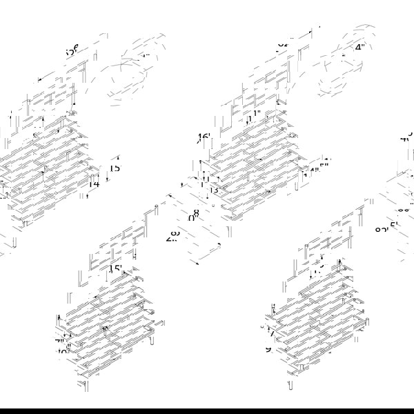 Dorel Home Jensen Metal Bed White - King size