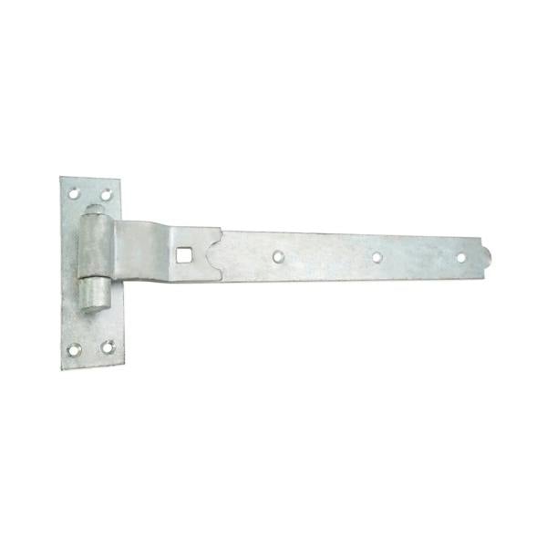 Hook and Band Hinge - Cranked -  Galvanised