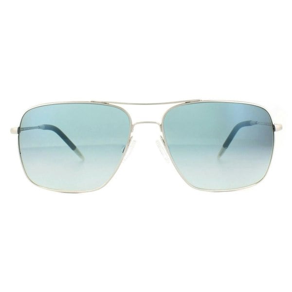 Oliver Peoples Sunglasses Clifton 1150 5036/3F Silver Chrome Sapphir Photochromic