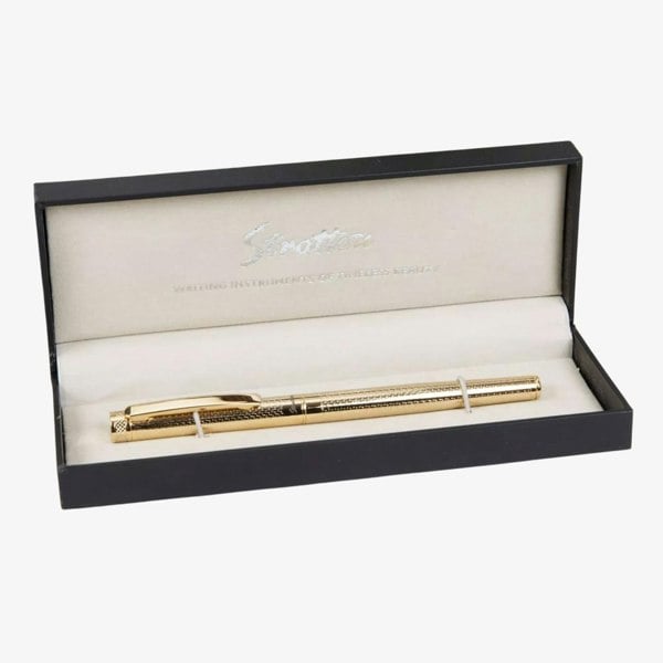 T. H. Baker Stratton Gold Rollerball Pen ST1020