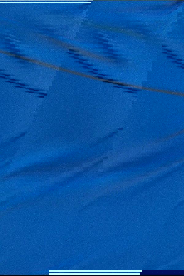 Front Wrap Pleated Scuba Midi Dress - Royal Blue DR3981