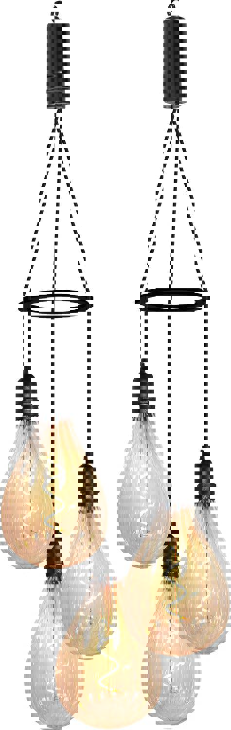 Luxform Galaxy 3 Drop Pendant Led Light White