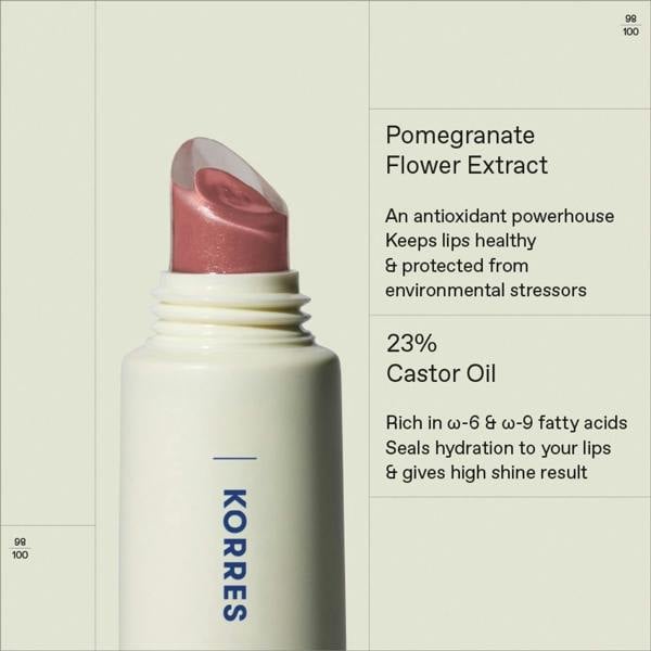 Korres True Lip Shine 19 Pomegranate Lip Shine 10ml