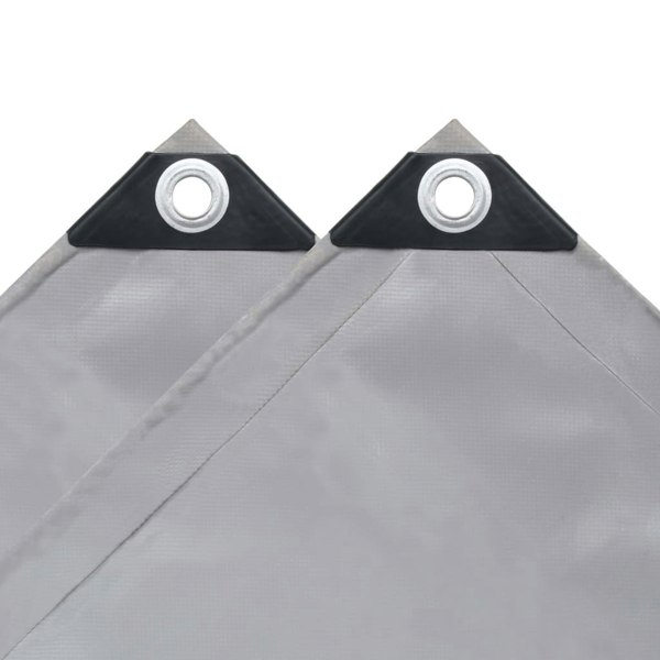 Berkfield Tarpaulin 650 g/m�__ 3x5 m Grey
