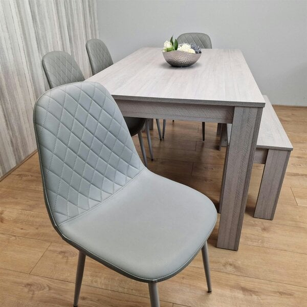 Kosy Koala Dining Table Set with 4 Chairs Dining Room, Kitchen table set of 4, and Bench