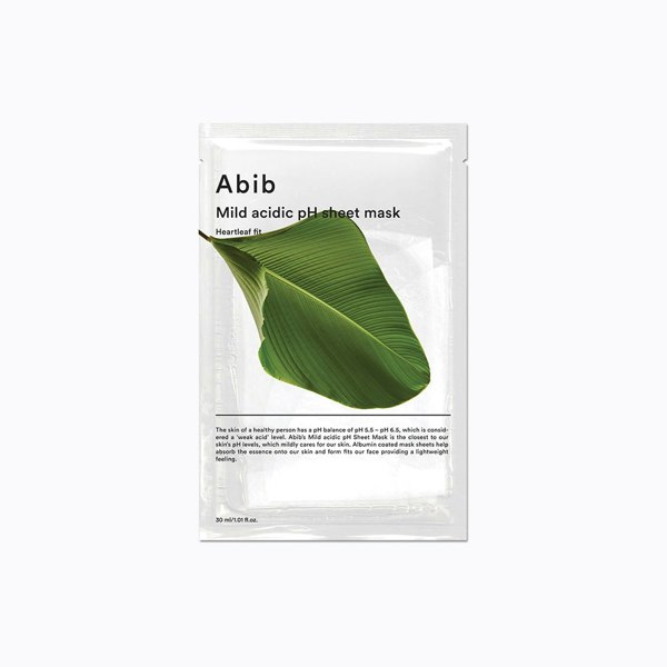 ABIB Mild Acidic pH Sheet Mask #Heartleaf Fit 30ml