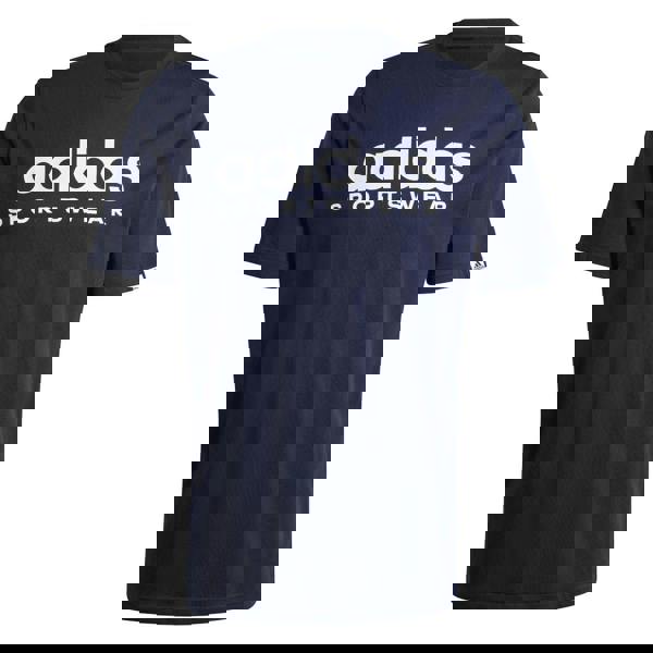 Adidas Mens Graphic Regular T-Shirt - Inkwell - 