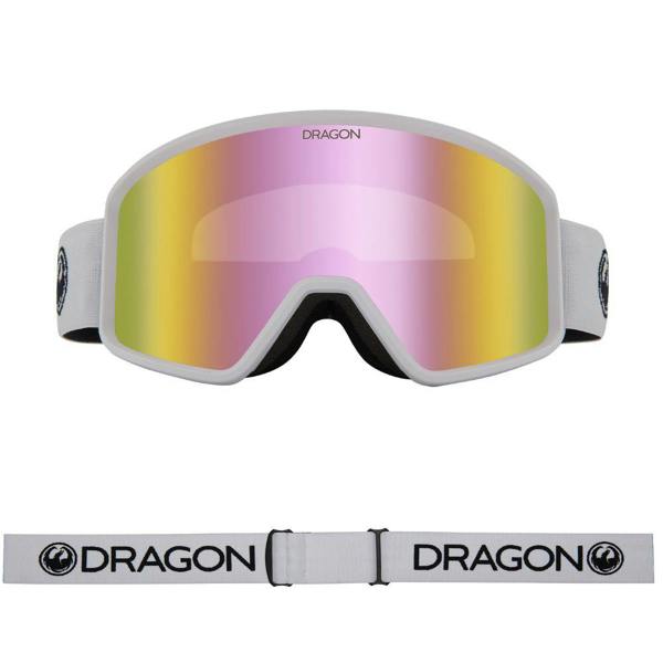 Dragon DXT OTG - White with Lumalens Pink Ionized Lens