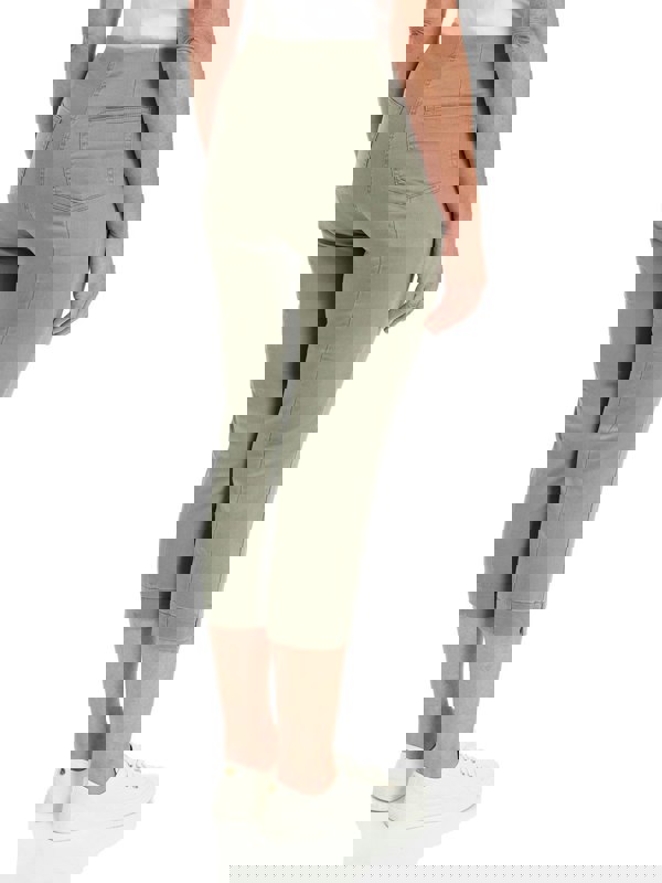 PennyPlain Cropped Jeggings - Sage