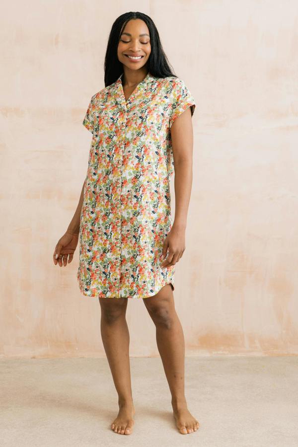 Lily & Me Dawn Nightshirt Mayflower White