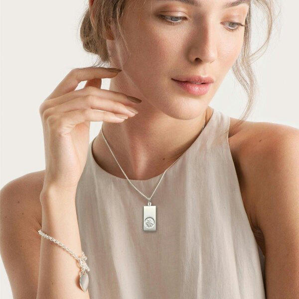 Christopher James of London Sterling Silver St Christopher Ingot With Optional Engraving and Chain