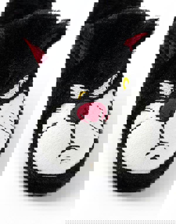 Disney Womens Black Cinderella Mule Slippers