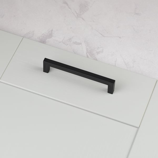 Handle & Home Matt Black Recycled Ocean Waste Plastic Handles