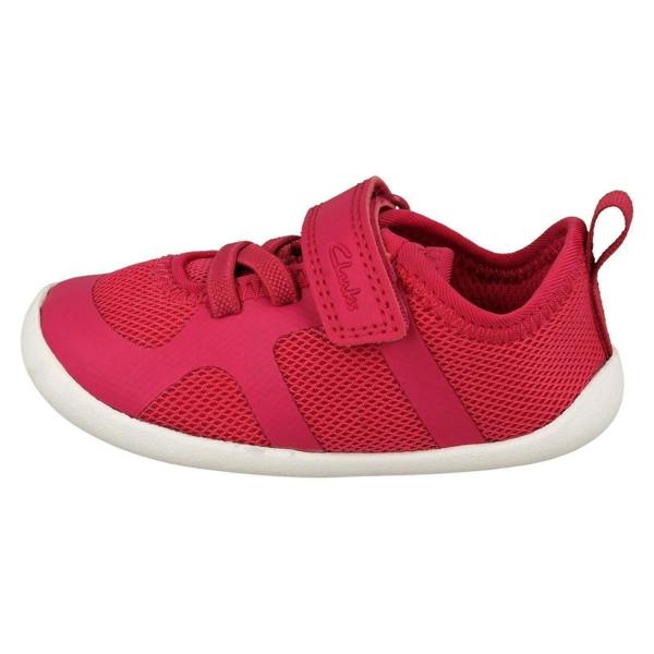 Clarks Childrens Clarks Pre-Walkers Washable Trainers Roamer Flux T