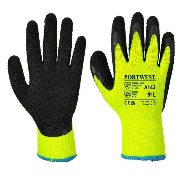 Cold 10 Latex Foam Glove  (Pack of 12) - Hi-Vis Trousers