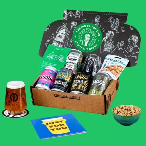 QWERTY Beer Box Craft Lager Father's Day Beer Gift Hamper