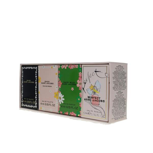 Marc Jacobs Mini Set - Daisy 4ml EDT, 4ml Eau so Fresh, Daisy Wild 4ml EDT & Perfect 5ml EDT