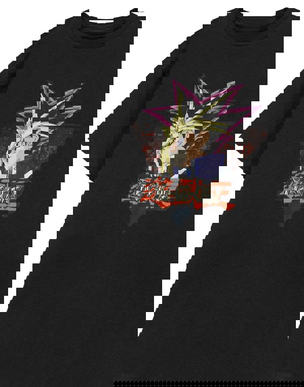 Yu Gi Oh Boys Black Yugi Short Sleeved T-Shirt