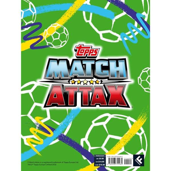 Farshore Match Attax Annual 2027, Annuals, Mixed Pages, Sports, Gift