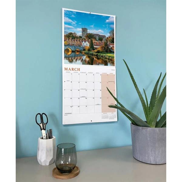 Kent Calendar 2027, Wall Calendars, Month To View, Travel, Gift
