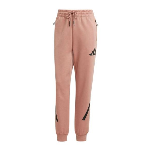 Adidas Womens/Ladies Z.N.E. Jersey Jogging Bottoms - Warm Clay - 