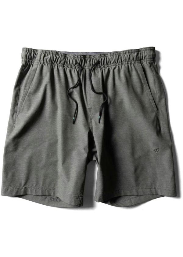 VIssla Hemp No See Ums Elastic 18" Walkshort - vintage green
