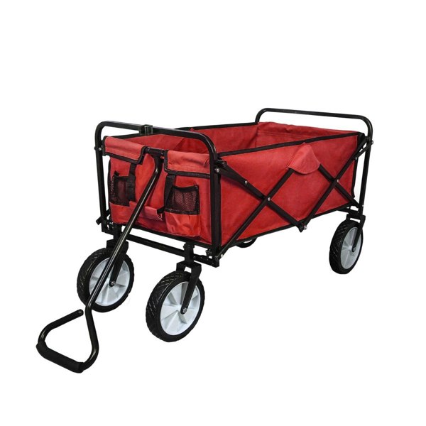 Monstershop Foldable Garden Cart Red