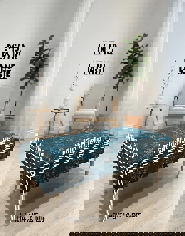 PREMIUM LOOP FLORAL GREEN PATTERN FOOTSTOOL CIRCLE BENCH COFFEE TABLE - ISTOOLS