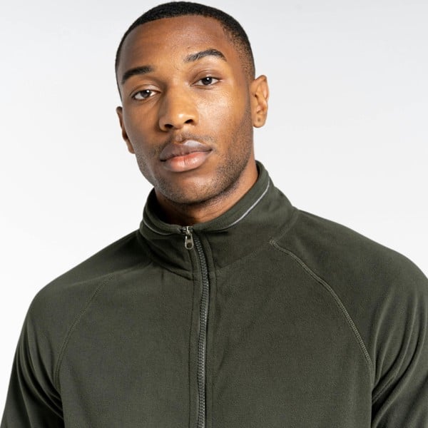 Craghoppers Mens Expert Corey 200 Microfleece Jacket - Dark Cedar Green - Dark Cedar Green - 100% Recycled Polyester