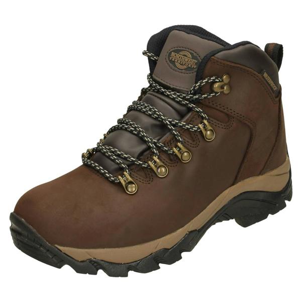 Northwest Territory Ladies Northwest Territory Waterproof Walking/Hiking Ankle Boots Emerald