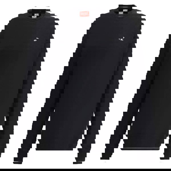 Diesel Small Logo Black Sweatshirt