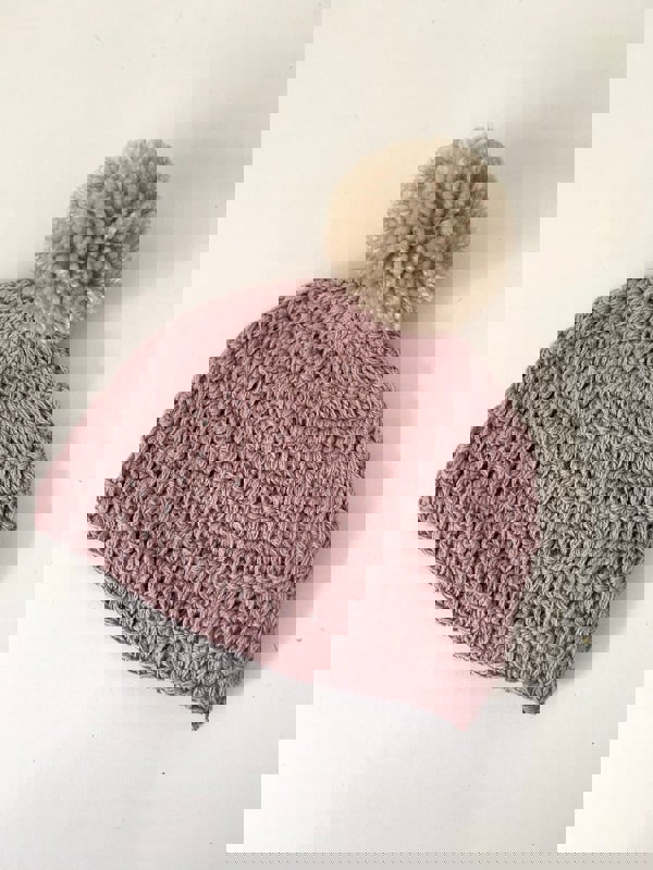 Gooseberry Fool Organic Cotton Baby Bobble Hat
