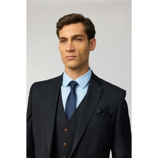 Antique Rogue Navy Texture Tie