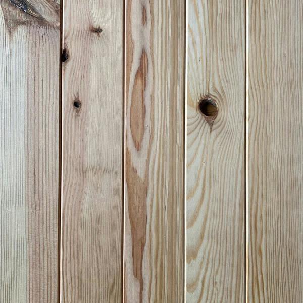 Snowdon Timber Reject Maritime Pine Tongue and Groove Cladding (T) 10mm (W) 90mm (L) 2.0m - Pack of 10